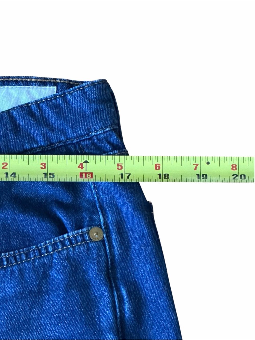 Rag & Bone Logan Mid-Rise Wide Leg Blue Jeans Women's Size 29 - Picture 7 of 8